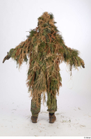  Photos Brandon Davis Sniper in Ghillie suit A pose standing whole body 0001.jpg